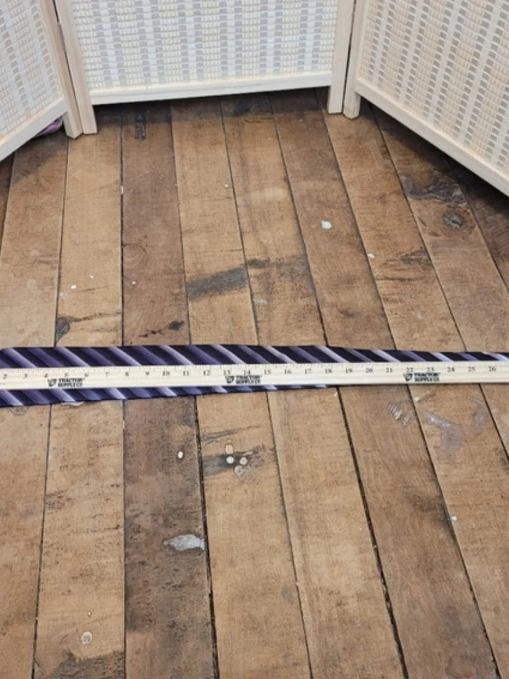Van Heusen Purple and Lavender Striped Tie